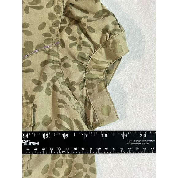 Twenty X Size S Western Shirt Button Down Pearl Snap Cowgirl Green Purple - Picture 8 of 9